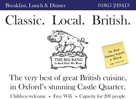 The Big Bang Restaurant Poster