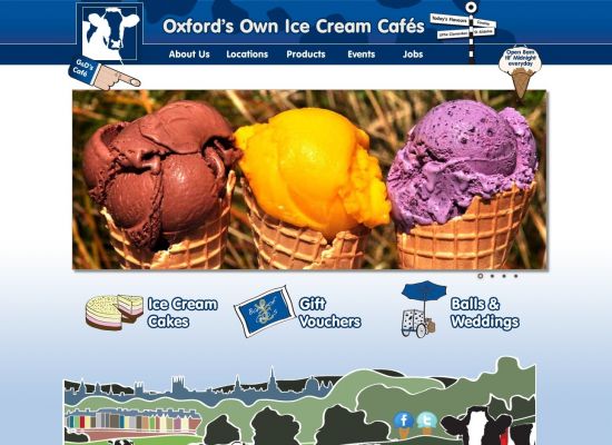 G&Ds Cafe Website Design