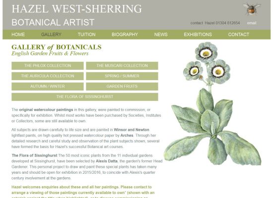 Hazel West-Sherring Botanical Artist