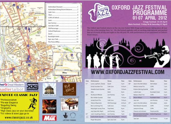 Oxford Jazz Festival Programme
